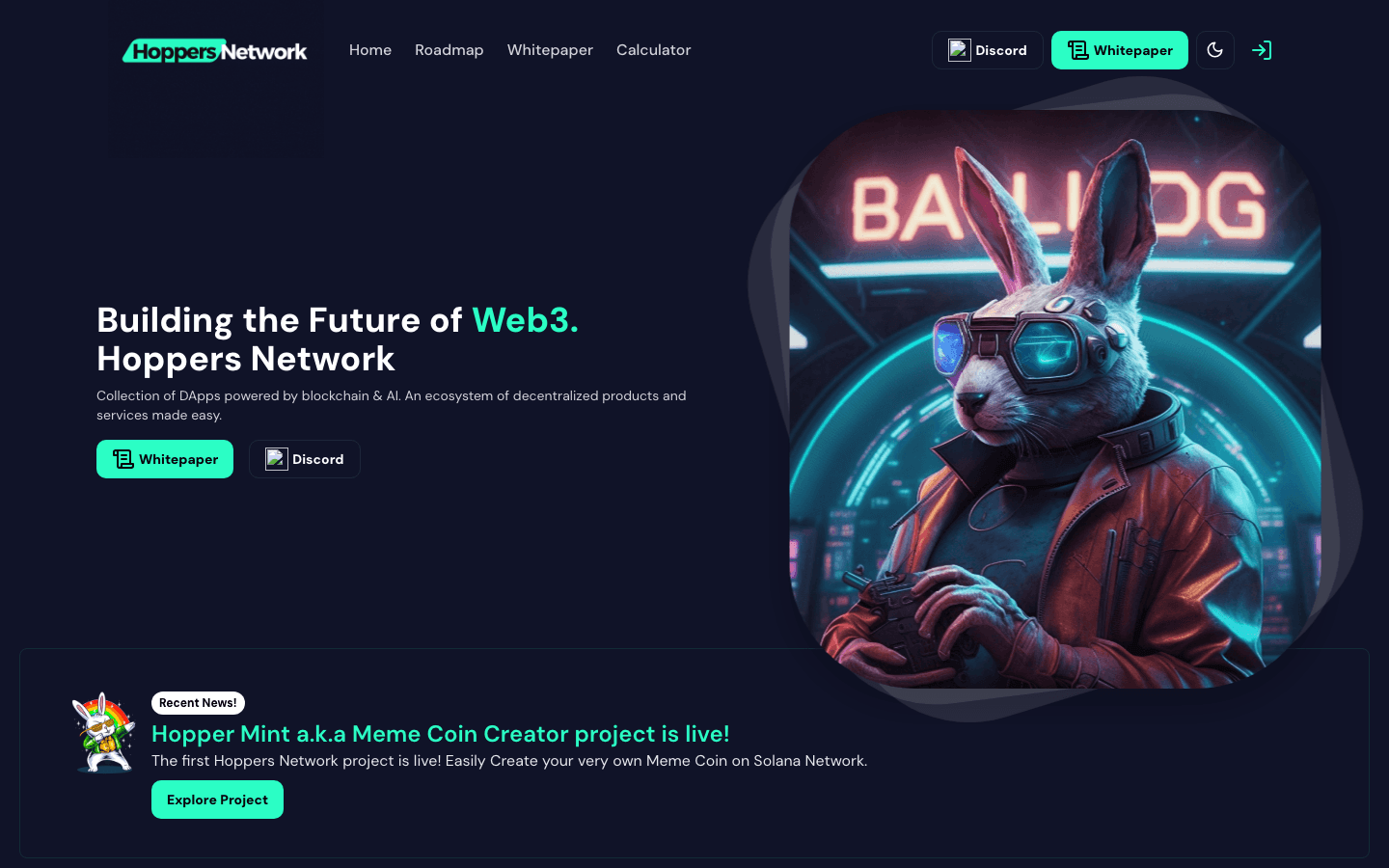 Hoppers Network — Web3 ecosystem